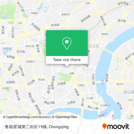 鲁能星城第二街区19栋 map