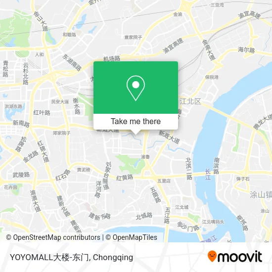 YOYOMALL大楼-东门 map