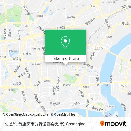 交通银行(重庆市分行爱都会支行) map