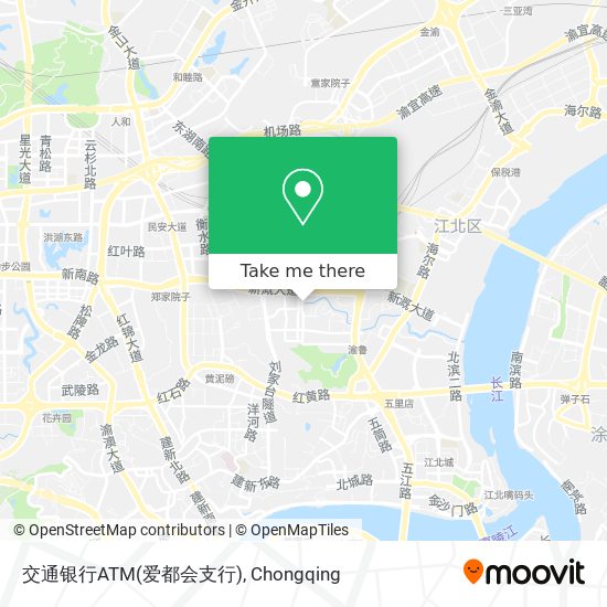 交通银行ATM(爱都会支行) map