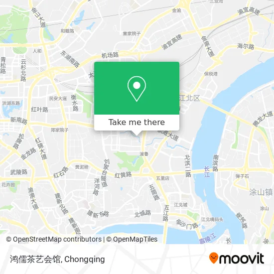 鸿儒茶艺会馆 map