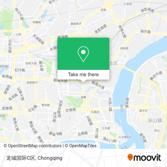 龙城国际C区 map