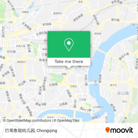巴蜀鲁能幼儿园 map