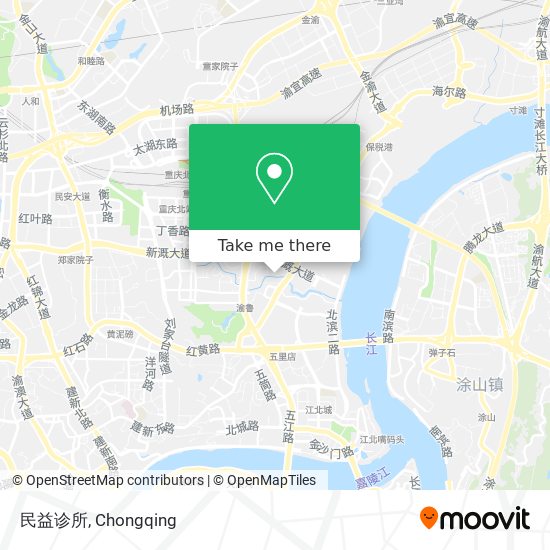 民益诊所 map