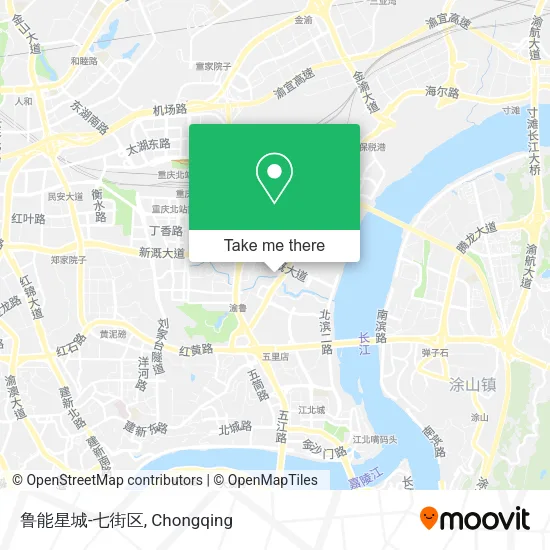 鲁能星城-七街区 map