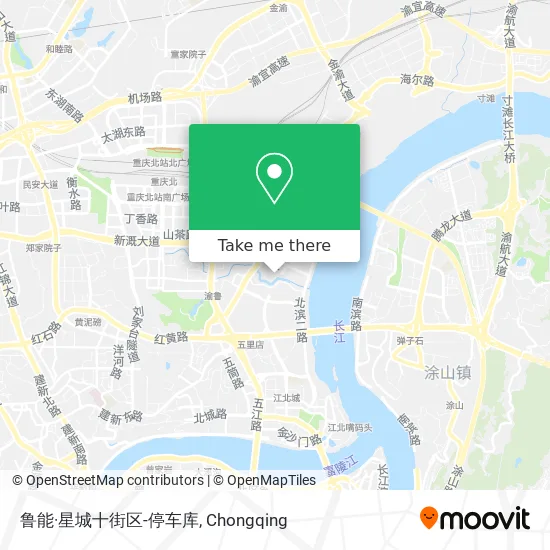 鲁能·星城十街区-停车库 map