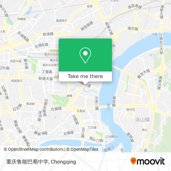 重庆鲁能巴蜀中学 map