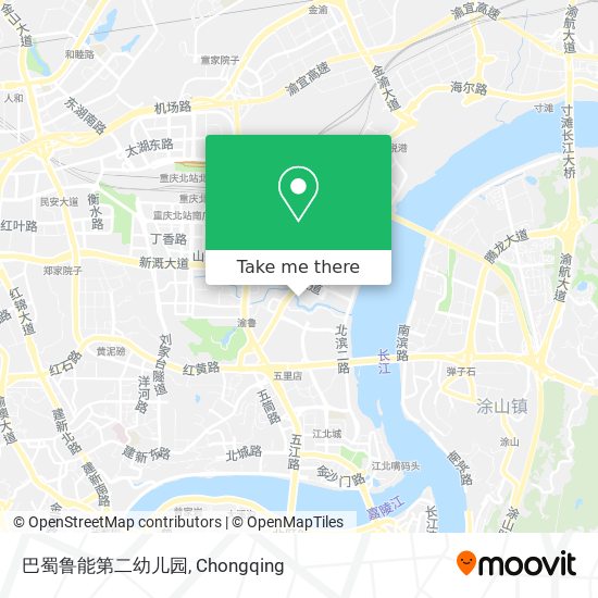 巴蜀鲁能第二幼儿园 map