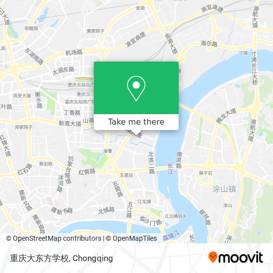 重庆大东方学校 map