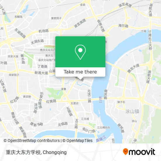 重庆大东方学校 map
