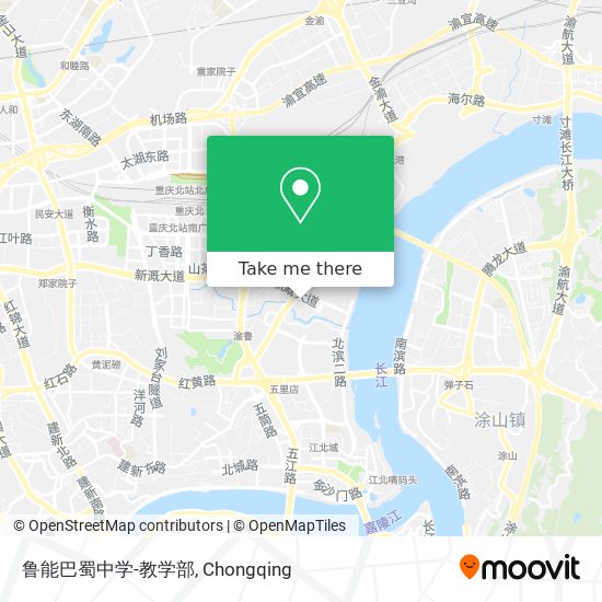 鲁能巴蜀中学-教学部 map