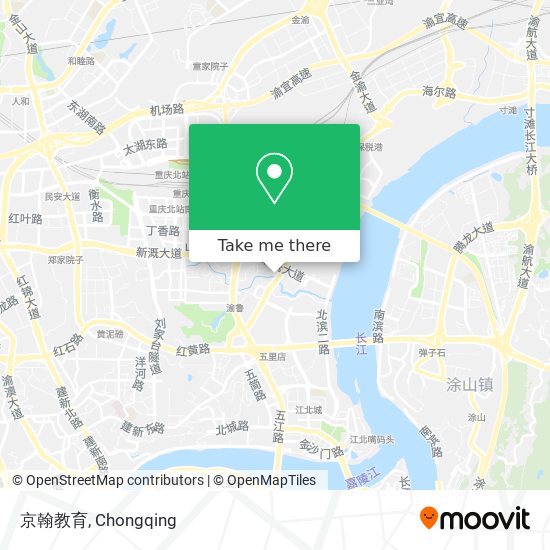 京翰教育 map
