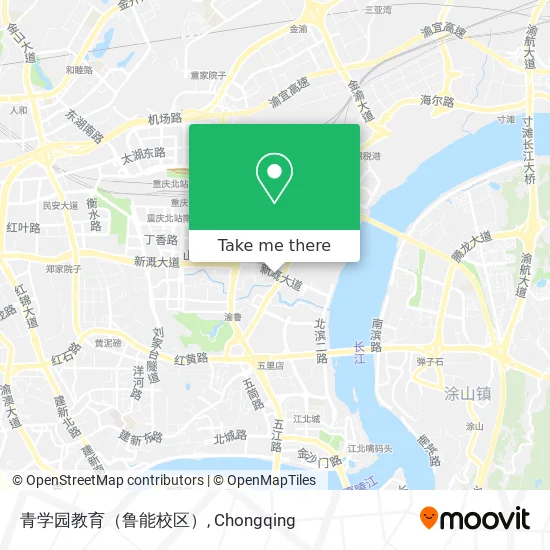 青学园教育（鲁能校区） map
