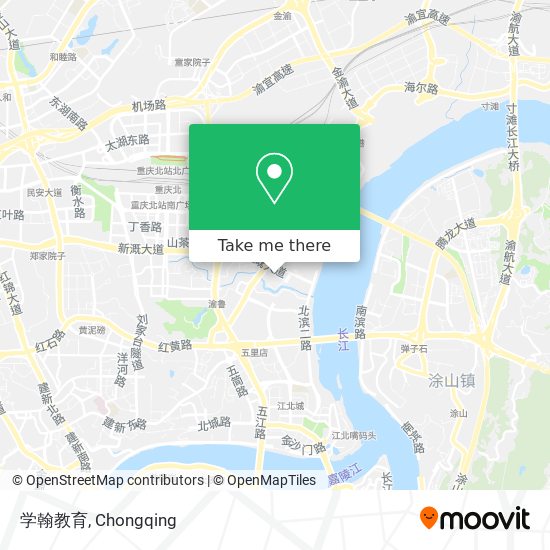 学翰教育 map