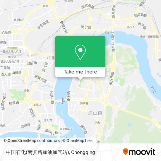 中国石化(南滨路加油加气站) map