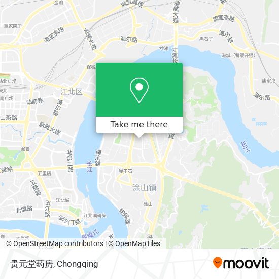 贵元堂药房 map