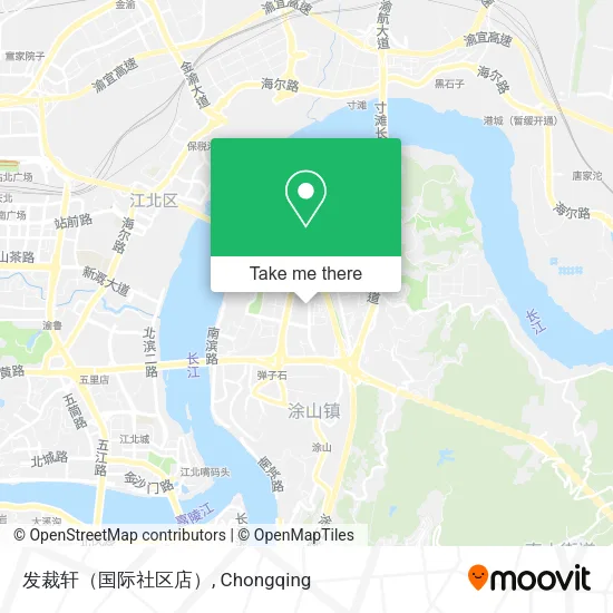 发裁轩（国际社区店） map