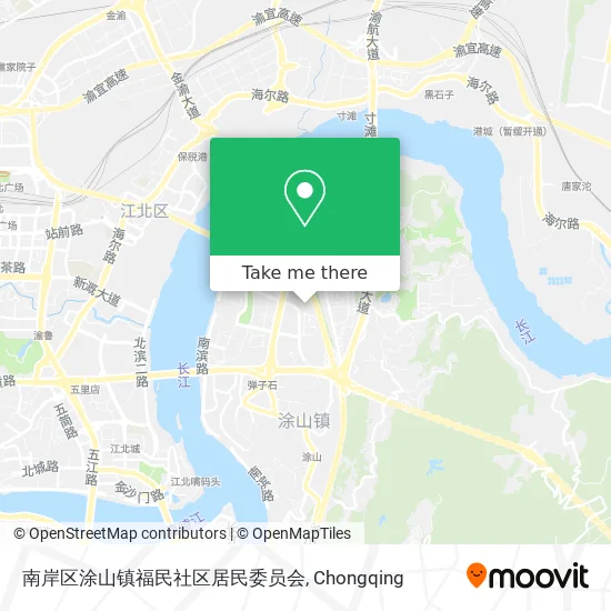 南岸区涂山镇福民社区居民委员会 map