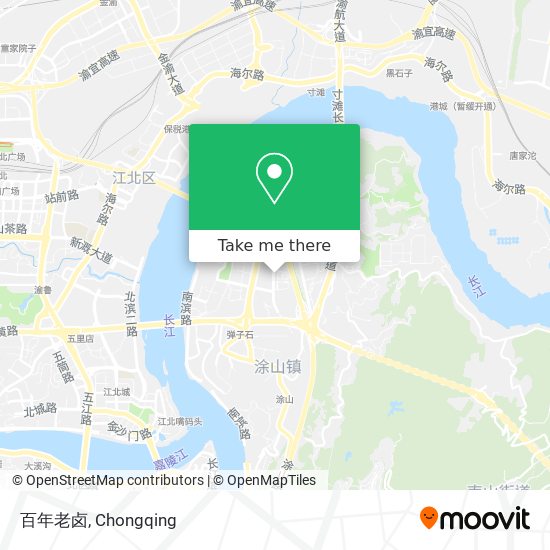 百年老卤 map