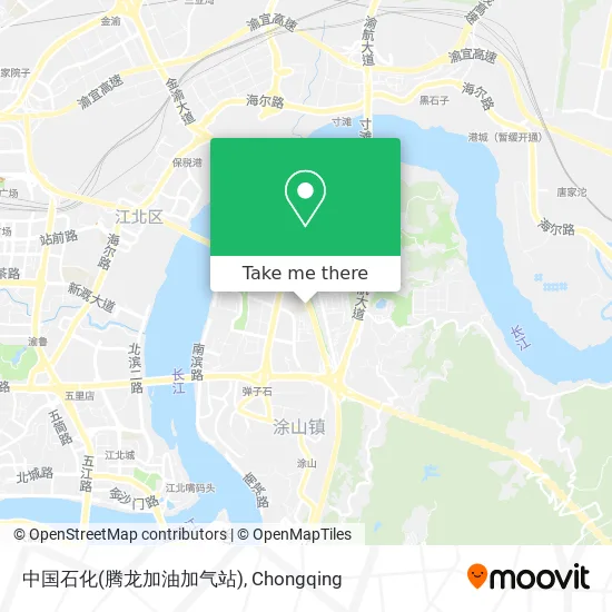 中国石化(腾龙加油加气站) map