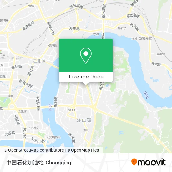 中国石化加油站 map