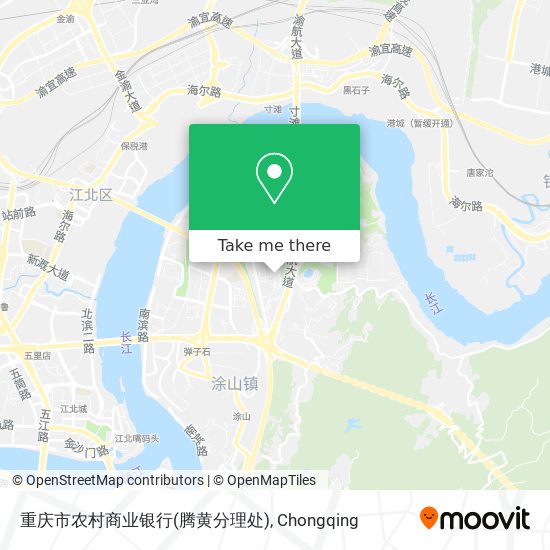 重庆市农村商业银行(腾黄分理处) map