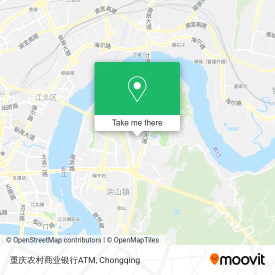 重庆农村商业银行ATM map