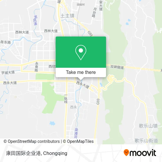 康田国际企业港 map