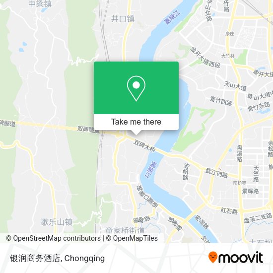 银润商务酒店 map
