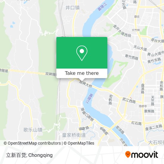 立新百货 map