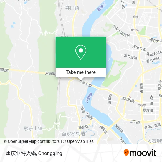 重庆亚特火锅 map