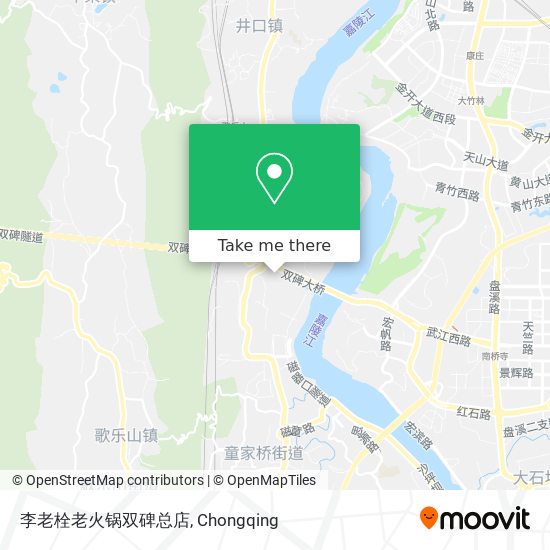 李老栓老火锅双碑总店 map