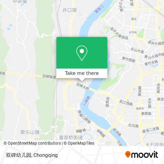 双碑幼儿园 map