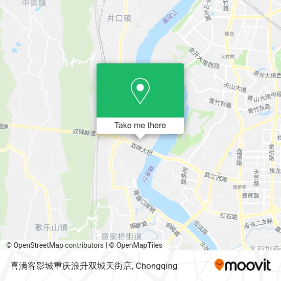 喜满客影城重庆浪升双城天街店 map