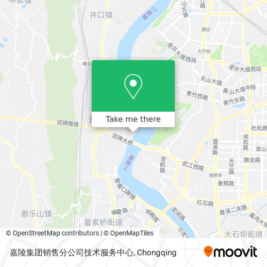 嘉陵集团销售分公司技术服务中心 map