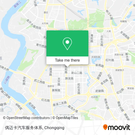 偶迈卡汽车服务体系 map