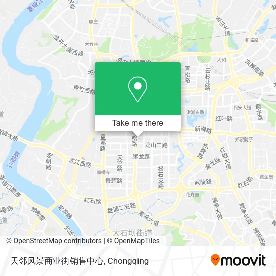 天邻风景商业街销售中心 map