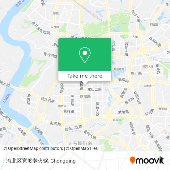渝北区宽度老火锅 map