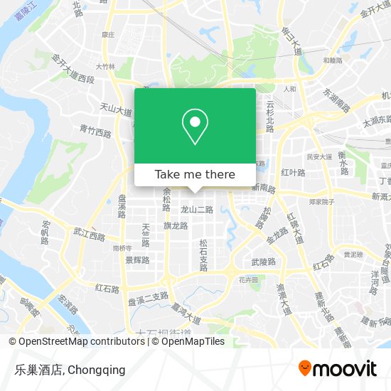 乐巢酒店 map