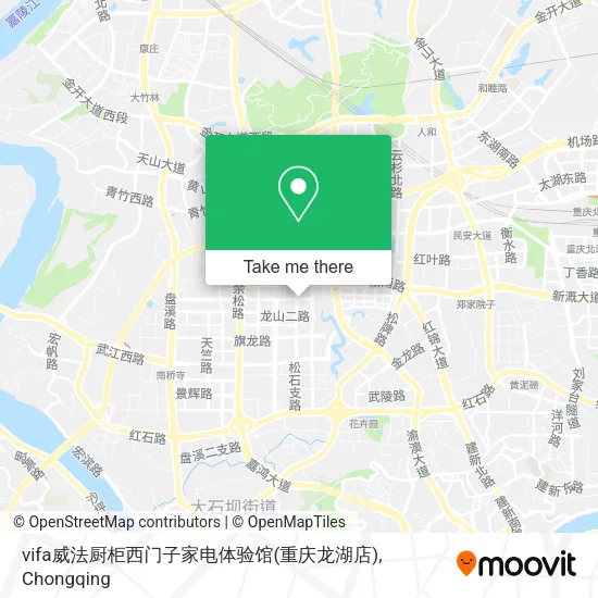 vifa威法厨柜西门子家电体验馆(重庆龙湖店) map