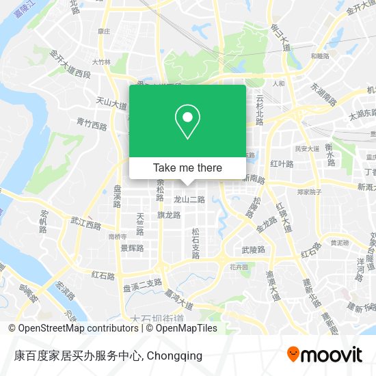 康百度家居买办服务中心 map