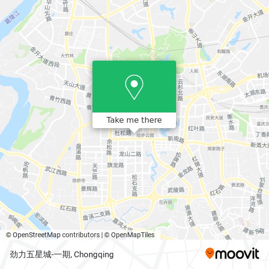 劲力五星城-一期 map