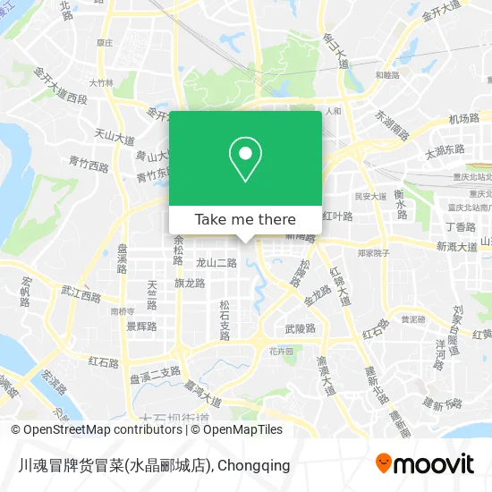 川魂冒牌货冒菜(水晶郦城店) map