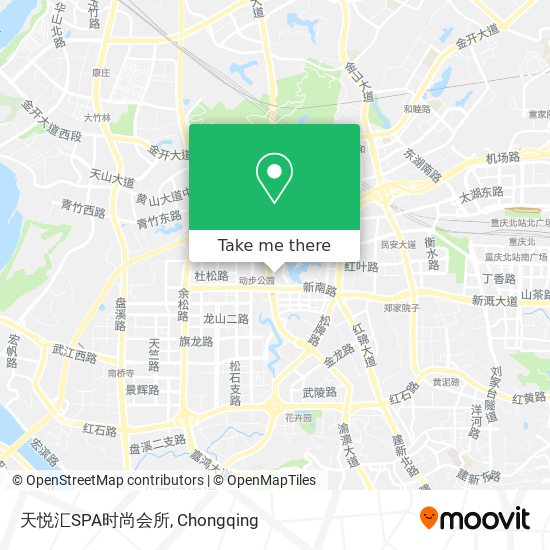 天悦汇SPA时尚会所 map