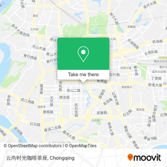 云尚时光咖啡茶座 map