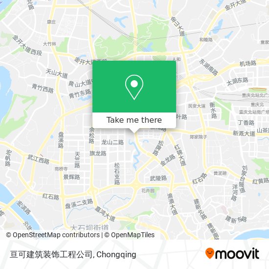 亘可建筑装饰工程公司 map