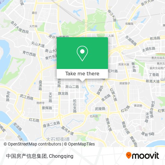 中国房产信息集团 map