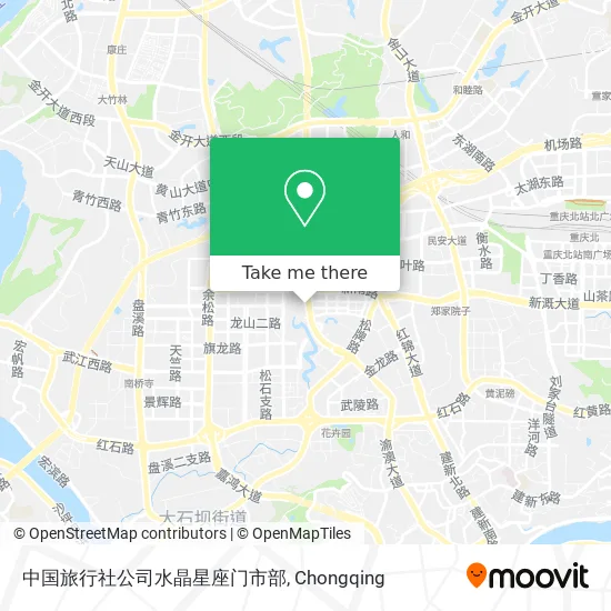 中国旅行社公司水晶星座门市部 map