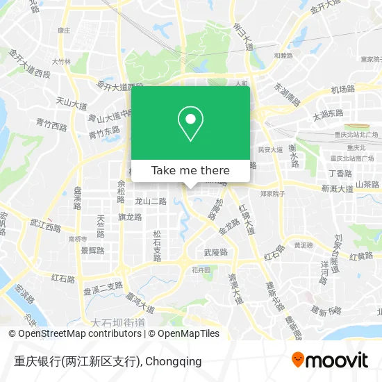 重庆银行(两江新区支行) map