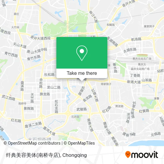 纤典美容美体(南桥寺店) map
